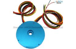 China 286mm Length Alternator PCB Pancake Slip Ring Aluminium Alloy Flat Slip Rings supplier