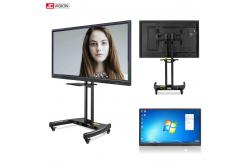 China Infrared ROM 120G 450nits Lcd Interactive Whiteboard 65 Inch FCC supplier