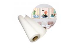 China Water Based Polyester Inkjet Glossy Canvas Roll 260gsm supplier