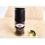 Selectable Filler Glass Pepper Grinders with Reusable Glass Jar Grinding Mechanism for sale