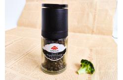 China Selectable Filler Glass Pepper Grinders with Reusable Glass Jar Grinding Mechanism supplier