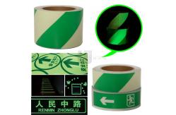 China Luminous Self Adhesive Tape Night Vision Glow In Dark Safety Warning supplier