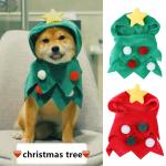 Christmas Velvet Pets Wearing Clothes Jumpsuit 23x20x5cm for sale