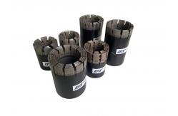 China Cylindrical Impregnated Diamond Core Bit Wear Resistance supplier