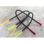 Reflective Elastic Rubber Zipper Puller Soft Silicone Ending Tips For Garment