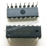 Shift Register Integrated Circuit IC Chip SN74HC595N DIP16 1 Element 8 Bit 2V-6V for sale
