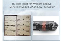 China Kyocera Ecosys Toner M2635DN Toner Kyocera TK-1150 Black 3k Pages supplier