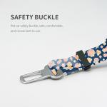 Breathable Dog Collar Harness And Leash Set Printed Customized Harness Leash Set