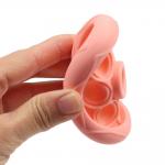2 To 4 Years Old Baby Silicone Toys EN71 Silicone Stacking Blocks