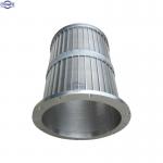 Customized Stainless Steel Welded Screw Screen Wedge Wire Screen Johnson pipe