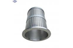 China Customized Stainless Steel Welded Screw Screen Wedge Wire Screen Johnson pipe supplier