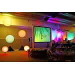 2000W Inflatable Led Light With Halogen Lamp , Moon Inflatable Led Balloon Lights