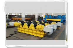 China Tube Tank Adjustable 750mm Welding Roller Bed With Remote Controller supplier