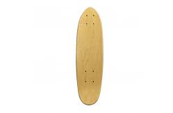 China 27inch Cruiser Fish Shape Blank Skateboard Decks Canadian Maple supplier