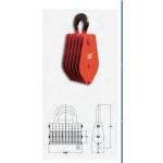 Stainless Steel Standard Reeve Block 1 Sheave With Hook Full Weight As A Pulling Force for sale