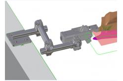 China Standardizing End Of Arm Tooling Grippers , Articulated Compact Sheet Metal Gripper supplier