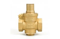 China 0.2-1.6MPa Safety Brass Pressure Reducing Valve With PTFE Seal supplier