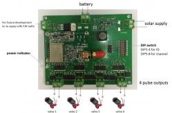 China Underground Internet Controlled Sprinkler System Intelligent For Pulse Drive Solenoid supplier