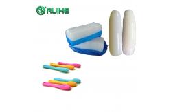 China LFGB Compression Process Translucent Food Grade HTV Silicone Brush supplier