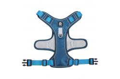 China Reflective Dog Oxford Adjustable Straps Harness Vests For Safe Walking supplier