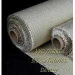 Fiberglass Manufacture Silica Coated Cloth Fabric Fiber Glass Material for sale
