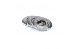 China Self Locking Conical Spring Washers Knurling Disc Spring Washer supplier