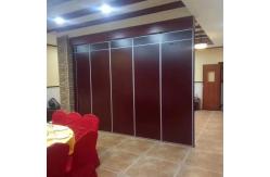China Dance Studio Office Soundproof Movable Mirror Wall Partition MDF Melamine Surface supplier