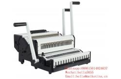 China Nanbo Manual 25 Sheets Double Loop Wire Binding Machine supplier