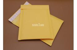 China Yellow Kraft Shipping Bubble Mailers , Matt Bubble Wrap Packaging Envelopes supplier