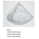 Corner Built In Bathtub Non Slip , Acrylic Drop-In Corner Tub Sanitary Ware for sale