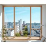Hurricane Impact Aluminum Fixed Window Large Fixed Glass Windows Customizable