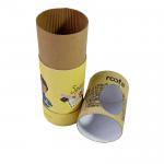 Crayon Gift Cardboard Round Box With Lids Window for sale