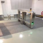 Adjustable Access Directions  Swing Barrier Gate 110v / 220v With Traffic Light