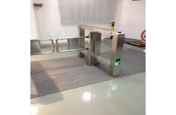 China Adjustable Access Directions  Swing Barrier Gate 110v / 220v With Traffic Light supplier