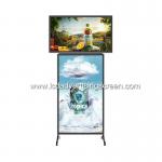 Dual IPS LCD Screen Advertising Media Player 1920x1080P for sale