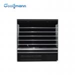 Fruit Vegetable Open Showcase Chiller LED 4 Layers Food Display Refrigerator for sale