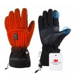 Electric Rechargeable Warming Gloves 7.4V 12V Polyester for sale