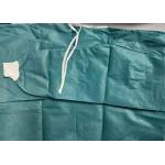 Waterproof Sterile SMS Disposable Protective Gown For Patients Long Sleeves for sale