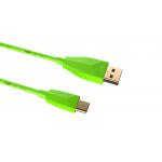 Green High Speed USB 3.1 Lightning Cable Copper Core 480Mbps Data Sync for sale