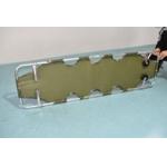First-Aid Folding Ambulance Stretcher Transportation Patients Simple With Wheels
