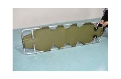 China First-Aid Folding Ambulance Stretcher Transportation Patients Simple With Wheels supplier