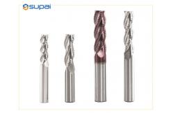 China High Performance Square Roughing End Mill For Wood Cutting 4 Flute supplier