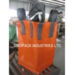 1000KGS Cross Corner Circular / Tube Big Bag FIBC For Granules Packing for sale