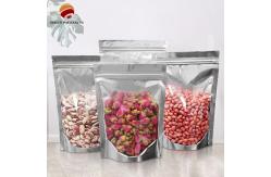 China Heat Seal Packing Peanuts Bag Stand Up Zipper Pouches With CMYK/PANTON Printing supplier