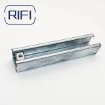 41mm GI Pre Galvnaized  Strut Channel And Fittings Thickness 14 Gauge