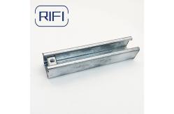 China 41mm GI Pre Galvnaized  Strut Channel And Fittings Thickness 14 Gauge supplier
