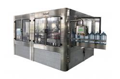 China Electric Automatic 5 Liters Bottle Washing Filling And Capping Machine 3 In 1 supplier