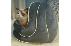 China Soft Plush Cheap Removable Cat Beds Amazon With Removable Cotton Pad supplier