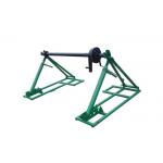 1000 KN Torque Integrated Cable Reel Stand Colored With Disc Tension Brake for sale