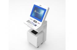 China OEM Hospital Touch Screen Information Kiosk TFT LED Display With Wheels supplier